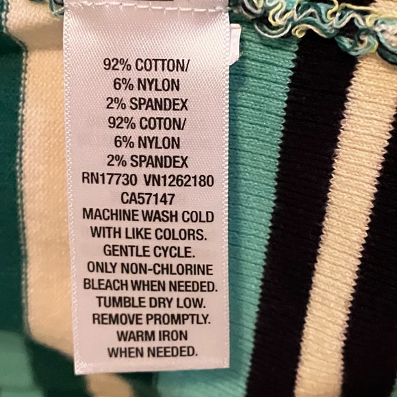 Multi stripe Merona cardigan M - Picture 3 of 6